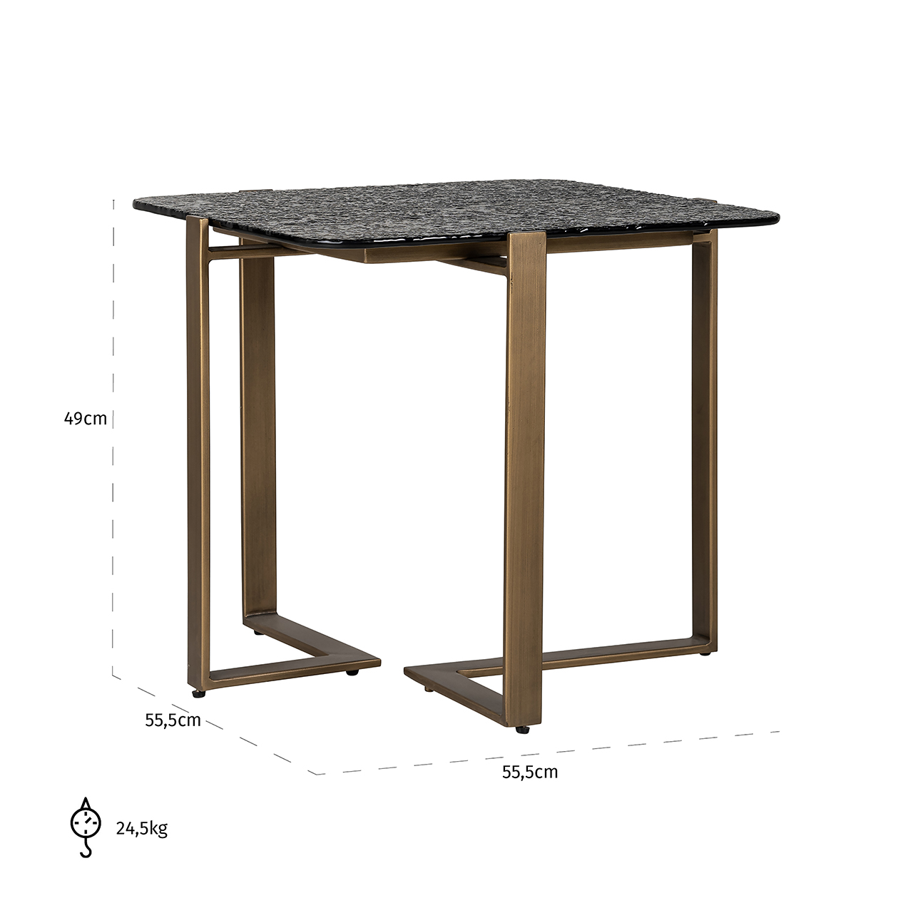 Beistelltisch Sterling (bronze) Beistelltisch Sterling (bronze)