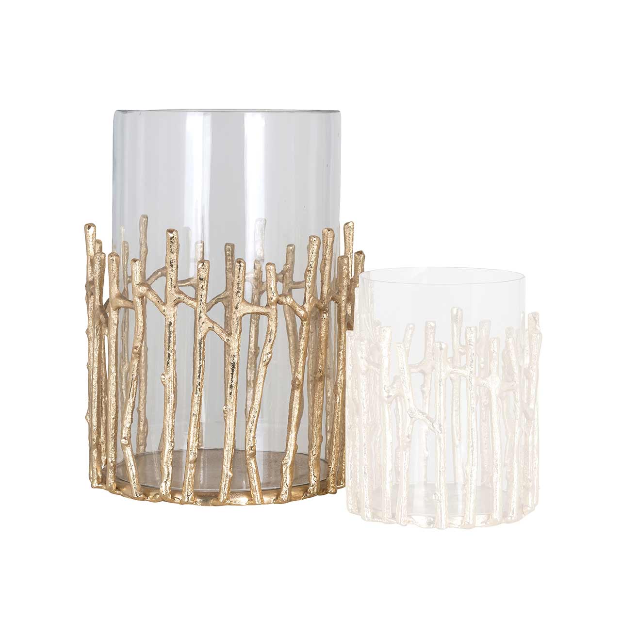 Richmond Decoration | Windlicht Loretta groß (gold)