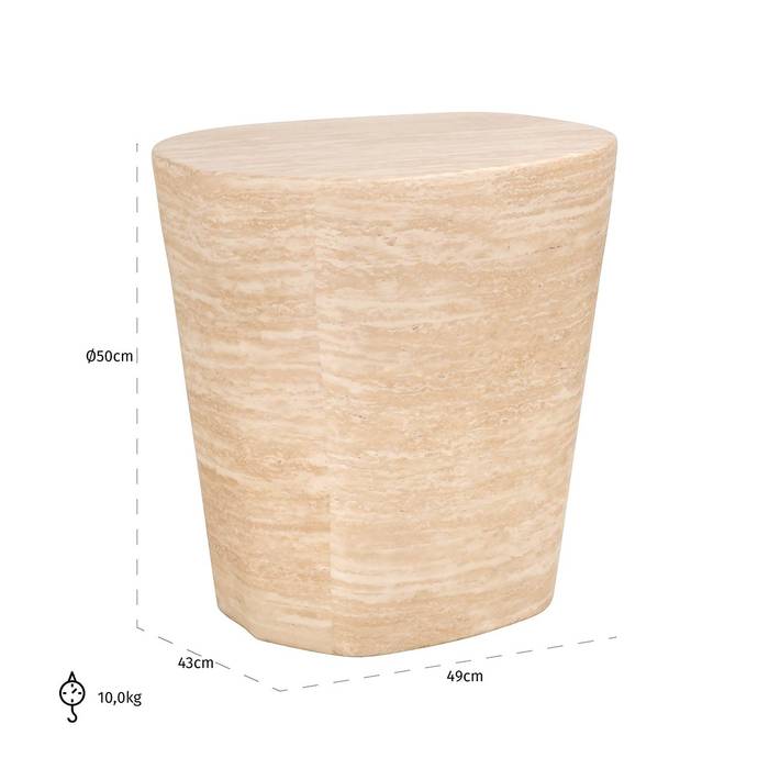 Fictus | Couchtisch (beige)
