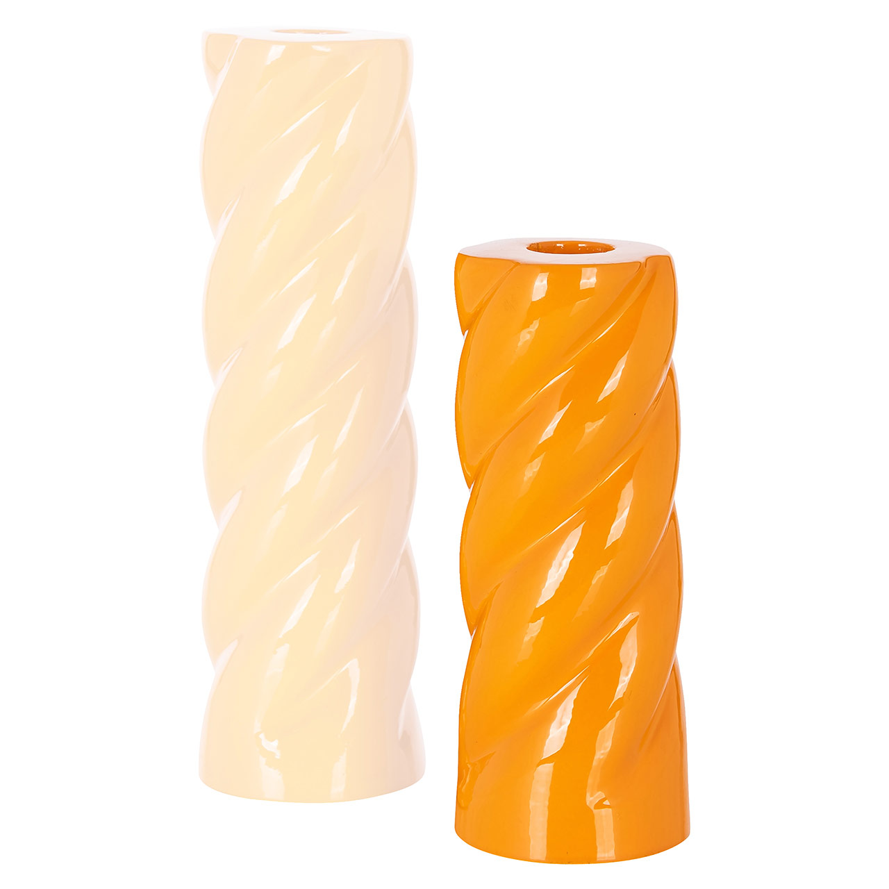 Richmond Decoration | Kerzenhalter Djoy (orange) S