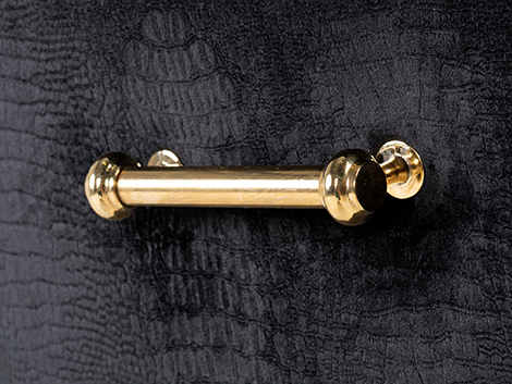 Stuhl Harper Croco (schwarz) Stuhl Harper Croco (schwarz)