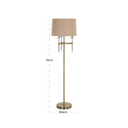 Stehlampe Josie (Brushed Gold)