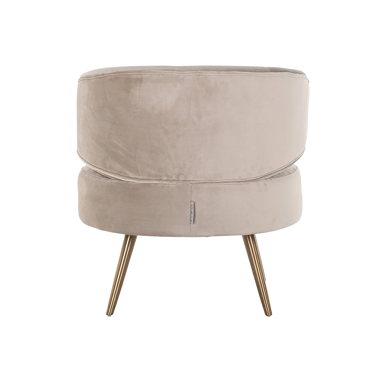 Sessel Hazel aus Samt (khaki) Sessel Hazel aus Samt (khaki)