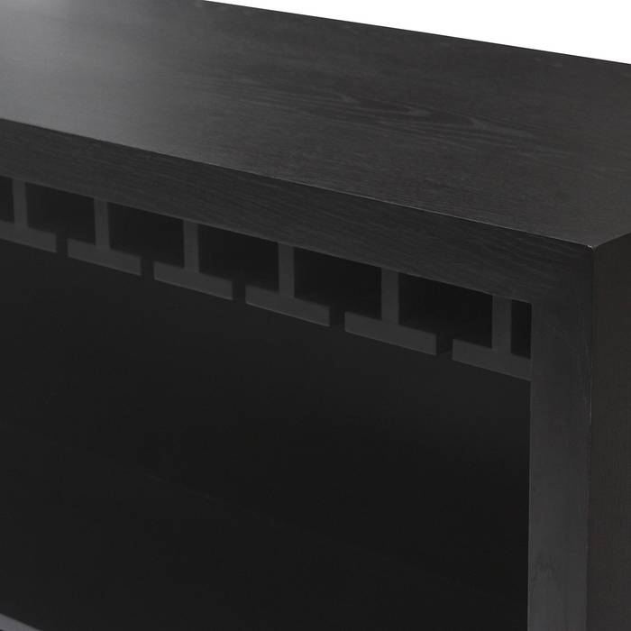 Bar Walker (schwarz) Bar Walker (schwarz), von oben aufgenommen. Modernes und elegantes Design mit Detailaufnahmen