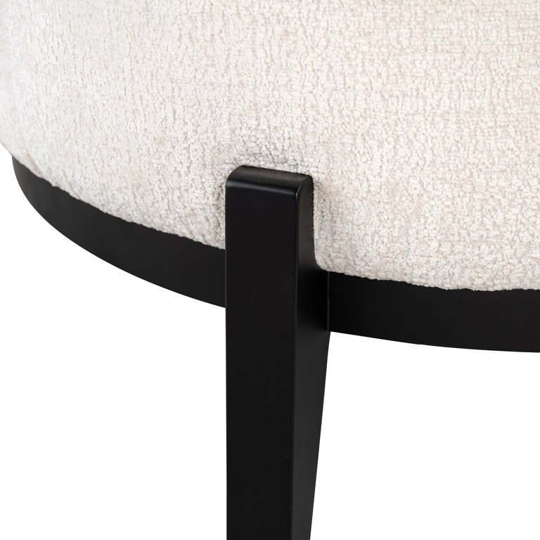 Sessel Montana aus Chenille (white)