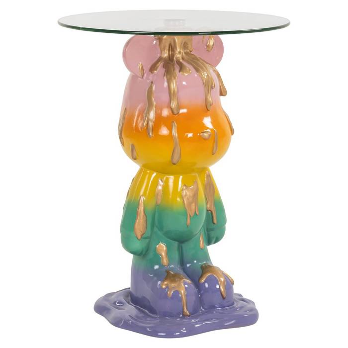 Beistelltisch Ebba, von vorne aufgenommen. Modernes und elegantes Design