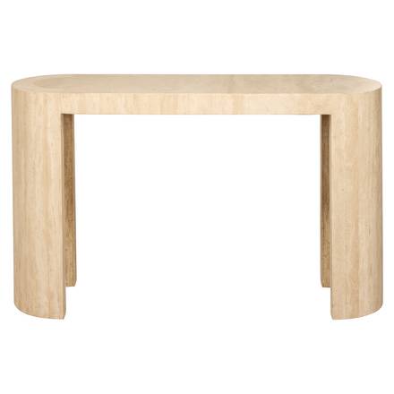 Konsolentisch Biltmore Italienischer Travertin (beige)