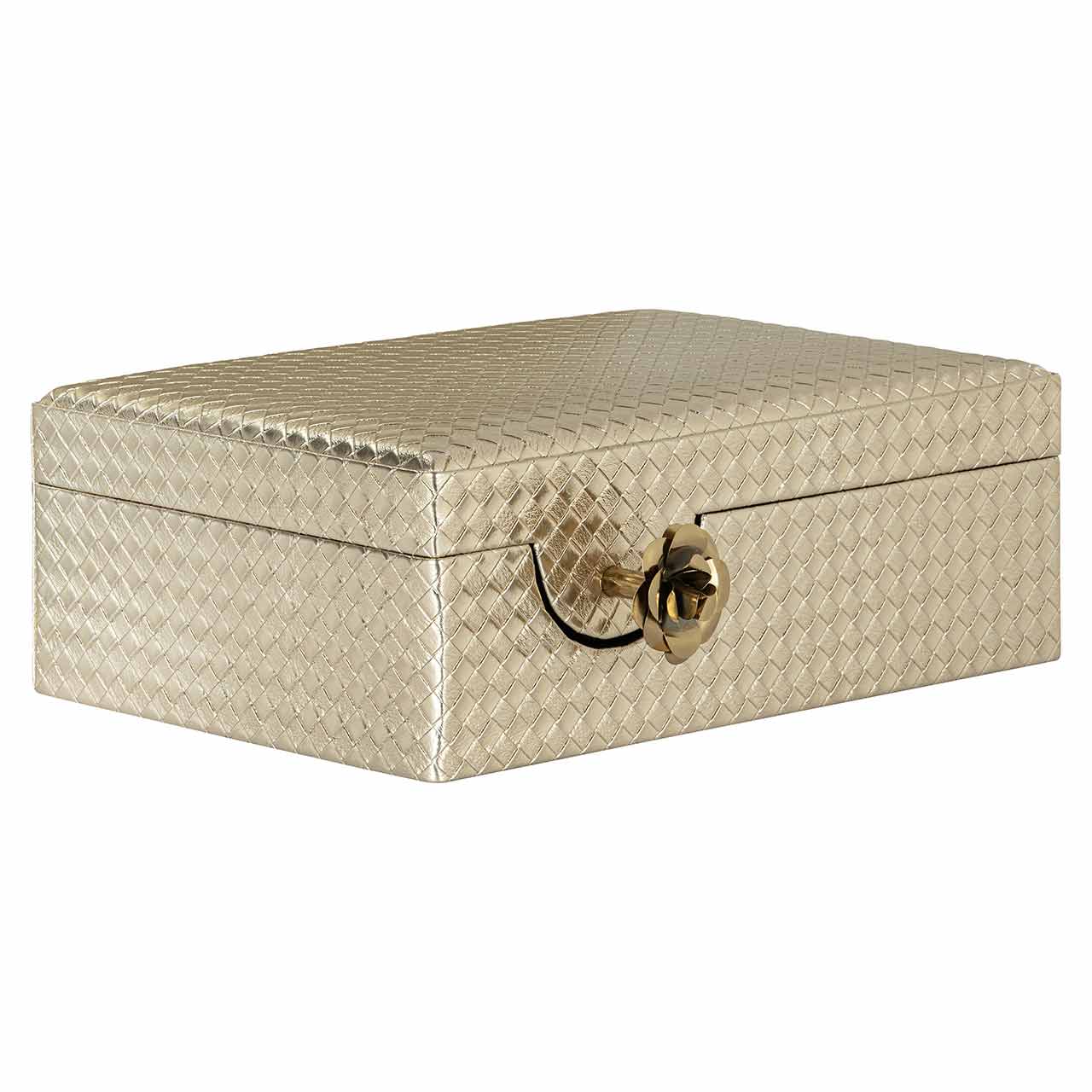 Richmond Decoration | Schmuckbox Trace (gold) L