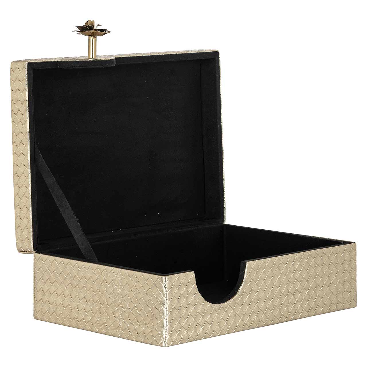 Richmond Decoration | Schmuckbox Trace (gold) L