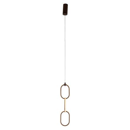 Hängelampe Lacey (bronze)