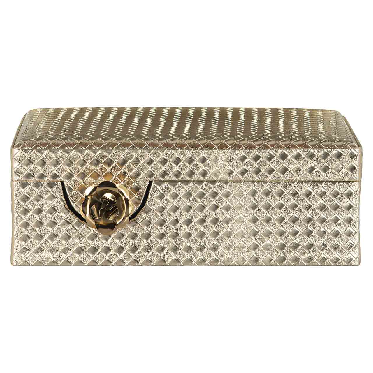 Richmond Decoration | Schmuckbox Trace (gold) L