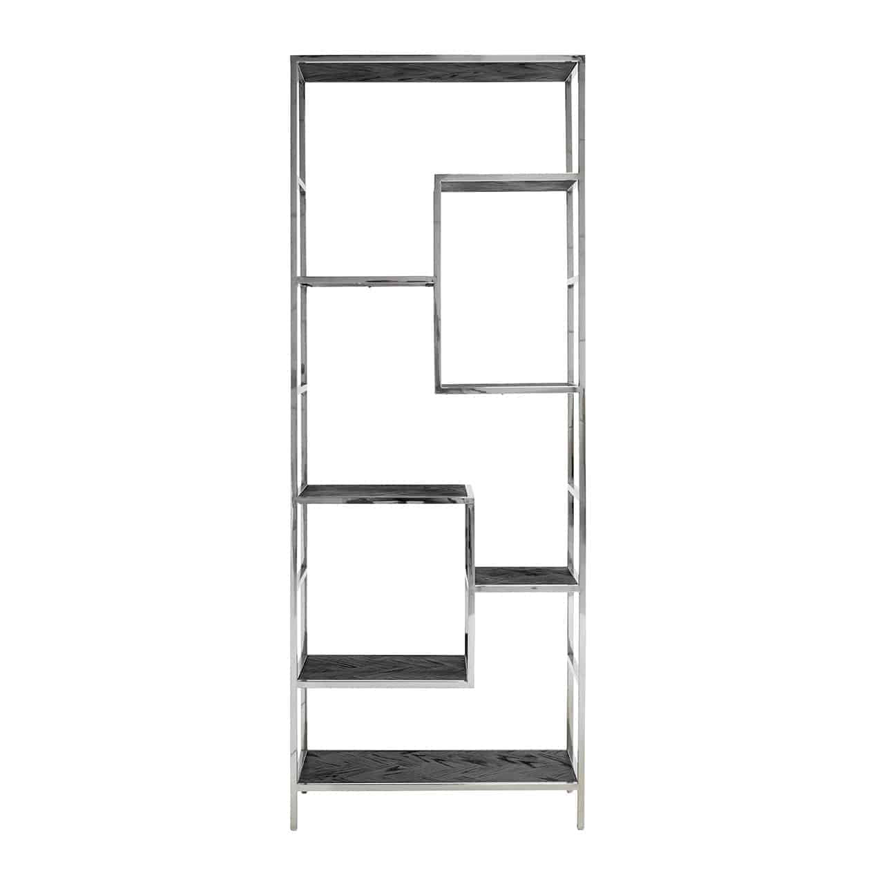 Blackbone (Silver) | Regal mit 7 Ablageflächen