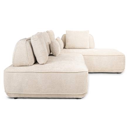 Sofa Tudor mit abnehmbarer Rückenlehne (Unicorn 11 cream)