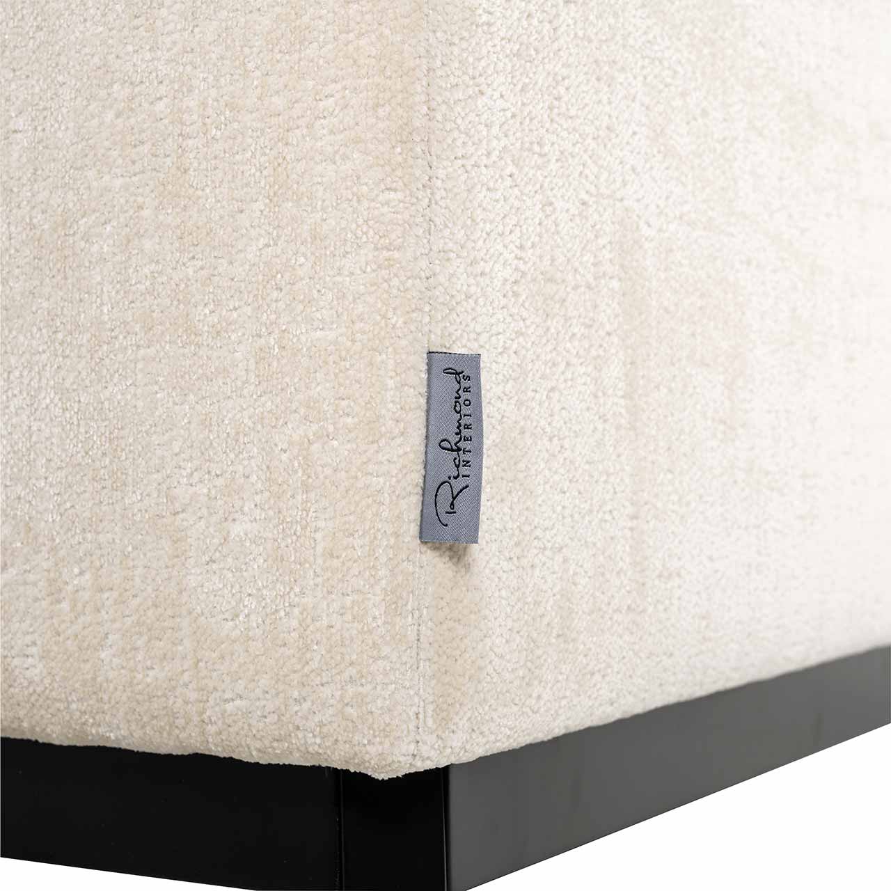 Sessel Beaudy aus Chenille (weiß) Sessel Beaudy aus Chenille (weiß)