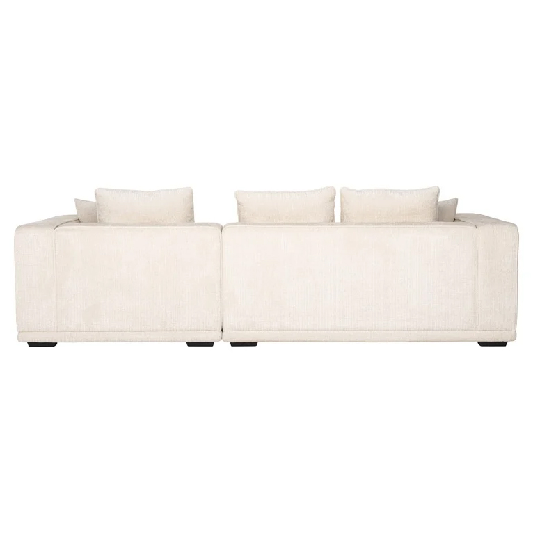 Lusso | Sofa 3-Sitzer aus Chenille (beige) Lusso | Sofa 3-Sitzer aus Chenille (beige)