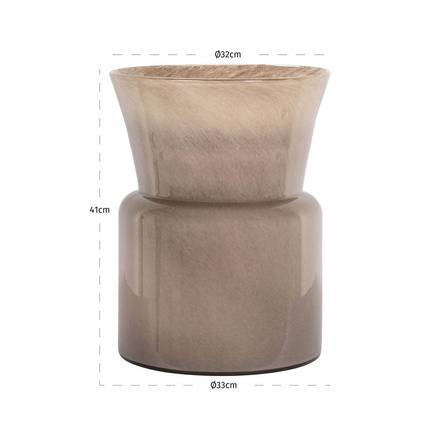 Vase Milo (Taupe)