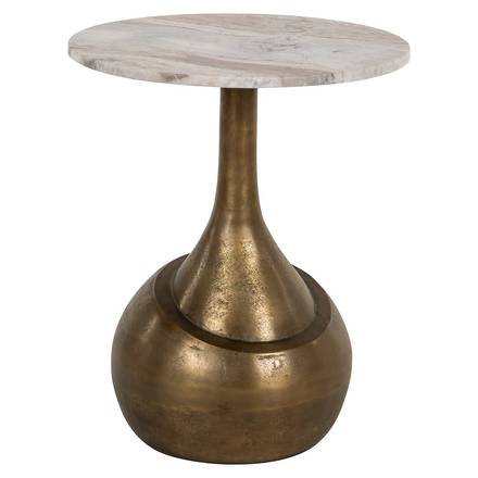 Beistelltisch Sia (Gebürstetes Gold)