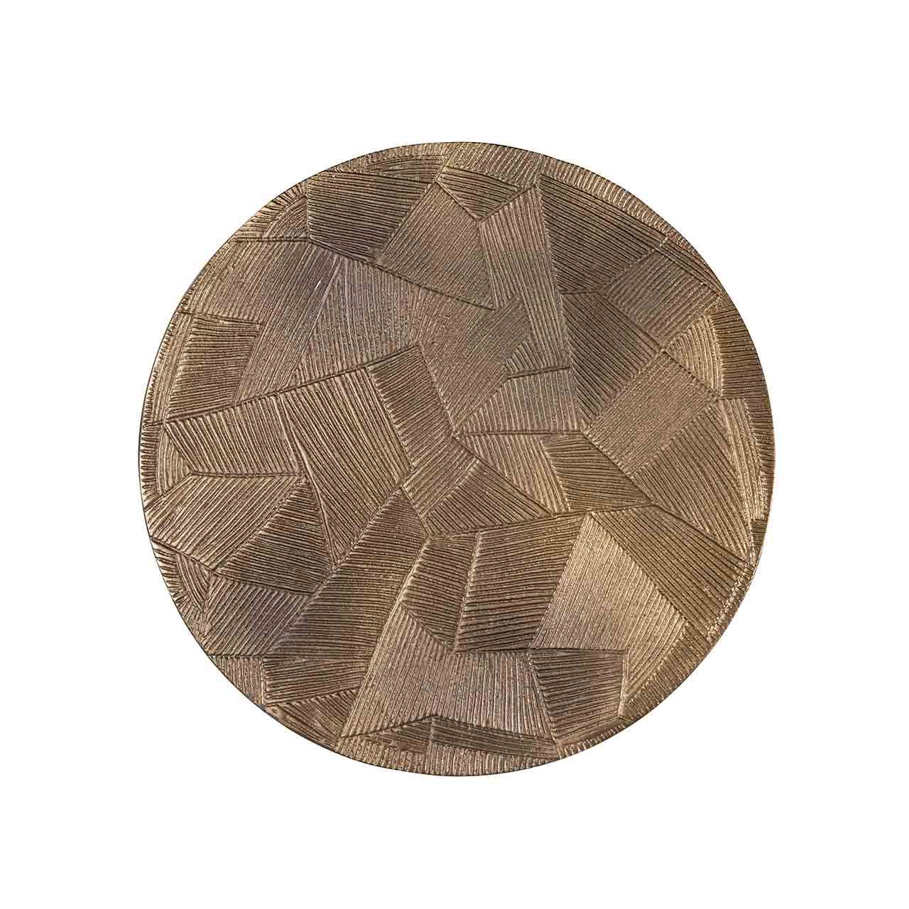 Tulum | Beistelltisch 2er-Set (brushed gold)