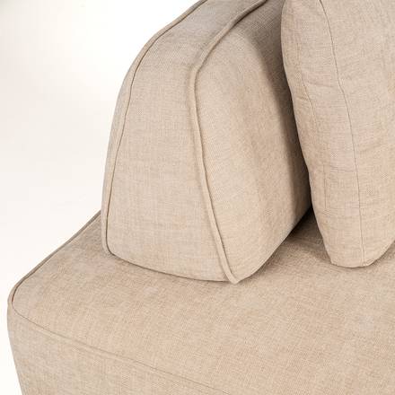 Sofa Tudor mit abnehmbarer Rückenlehne (sand olympus) Sofa Tudor mit abnehmbarer Rückenlehne (sand olympus)