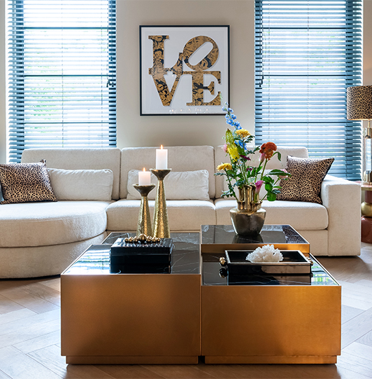 Ein mit Richmond Möbeln eingerichtetes Wohnzimmer