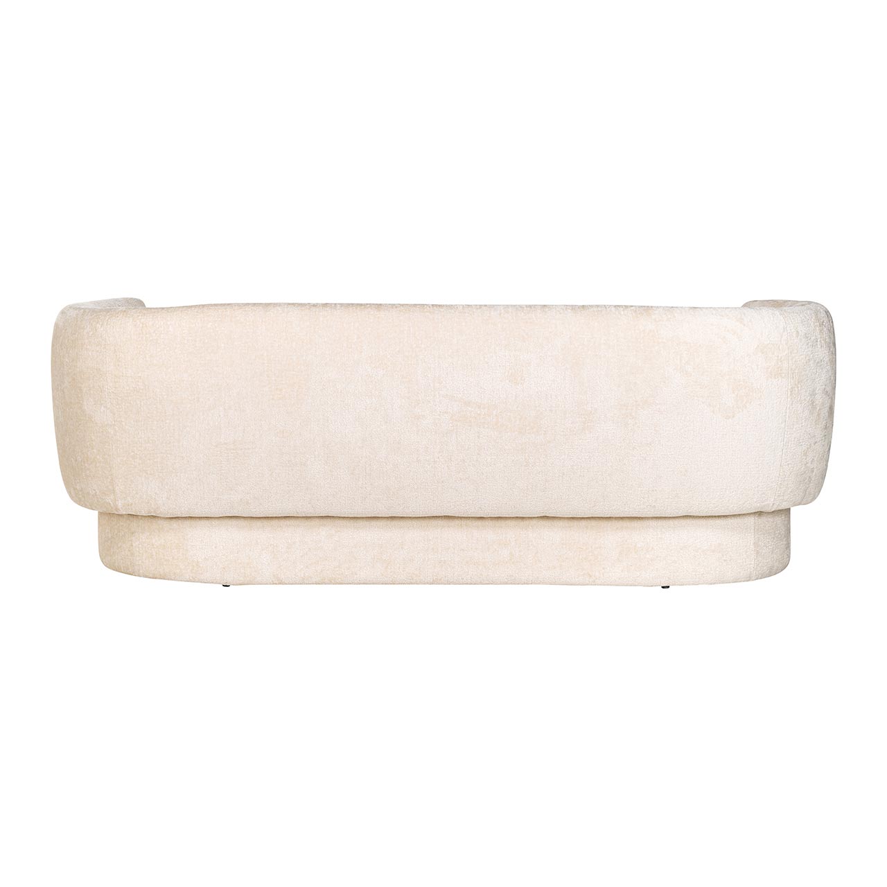 Sofa Donatella aus Chenille (weiß)