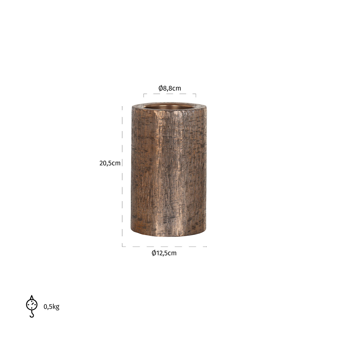 Richmond Decoration | Kerzenhalter Alin (brushed gold)