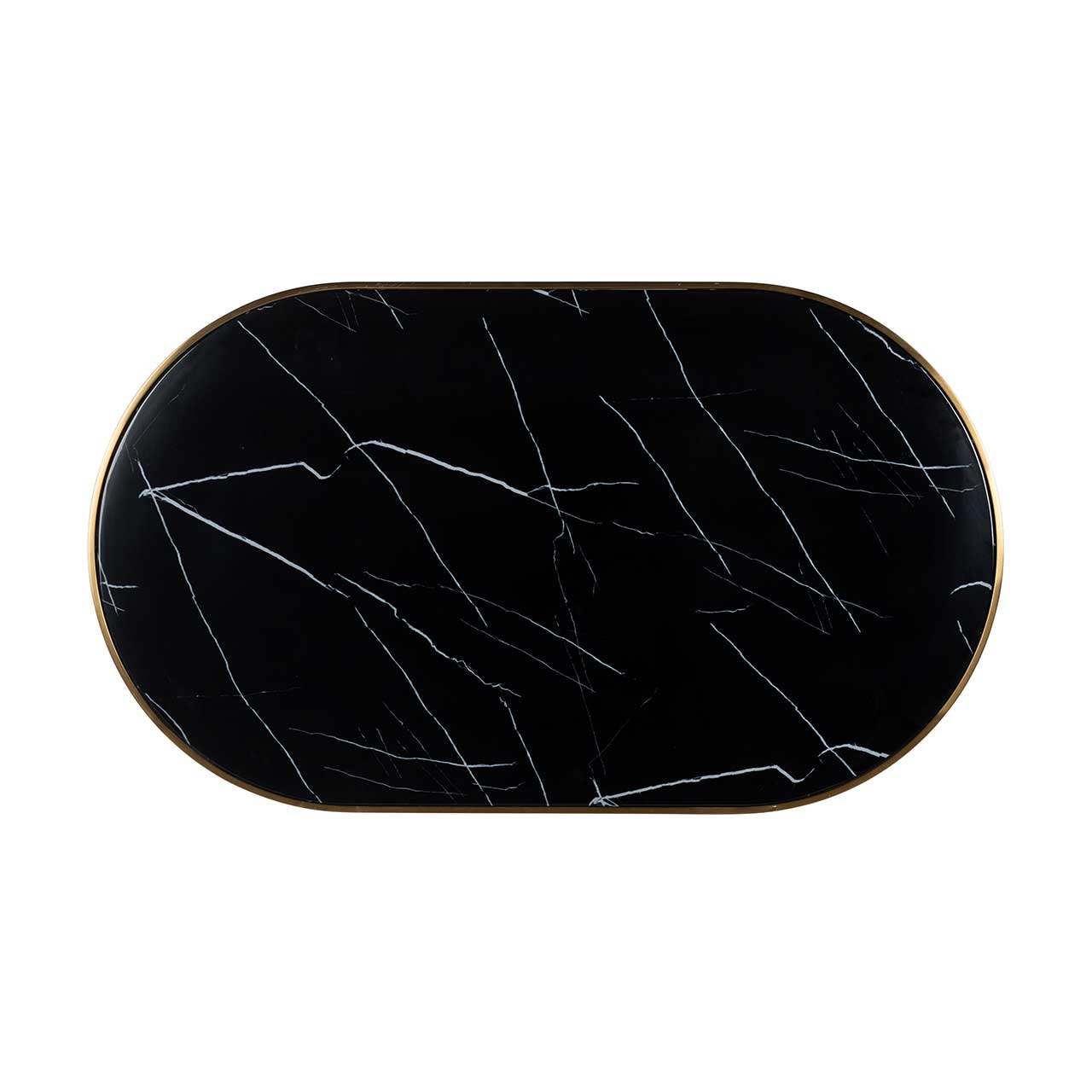 Gastronomy | Esstisch Zenza oval (schwarz)