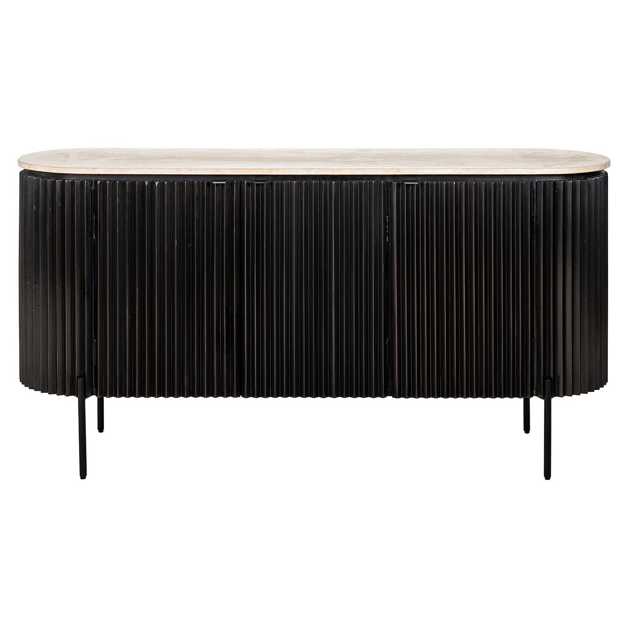 Hampton | Anrichte (schwarz)