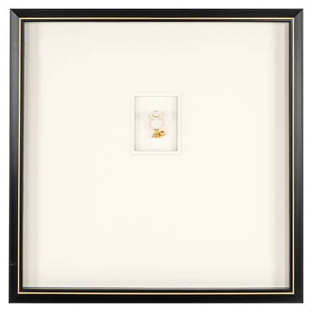 Wandbild Hanna (Schwarz/Weiß)