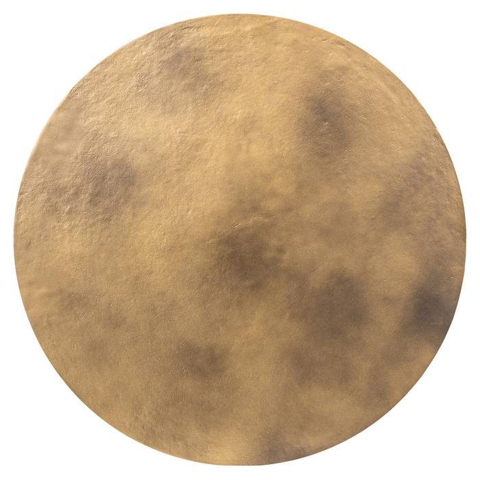 Couchtisch Du Pont (Brushed Gold), von oben aufgenommen. Modernes und elegantes Design