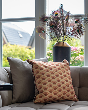 Richmond Kissen auf einer Richmond Couch