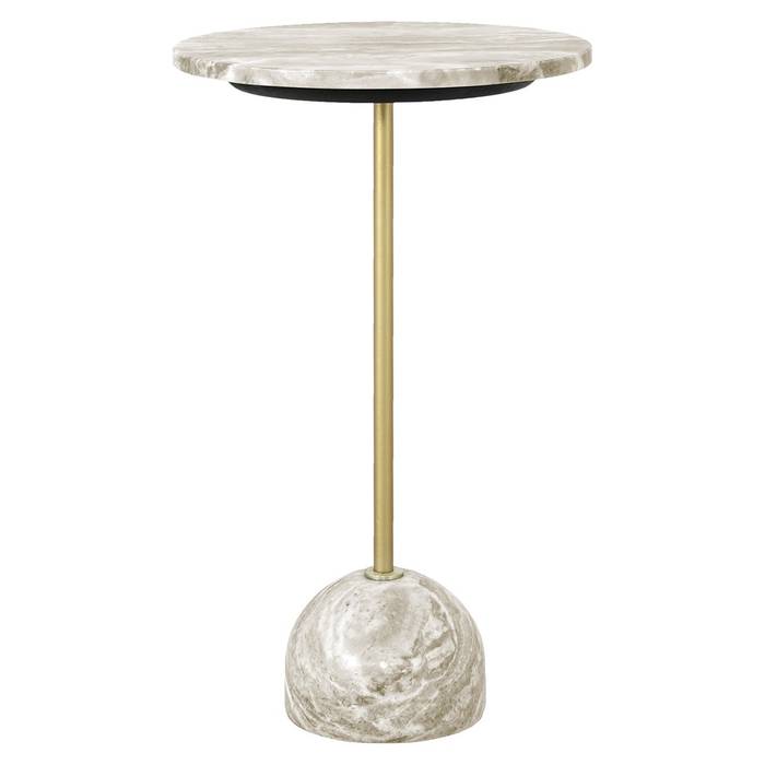Beistelltisch Kobe, frontal aufgenommen. Modernes und elegantes Design