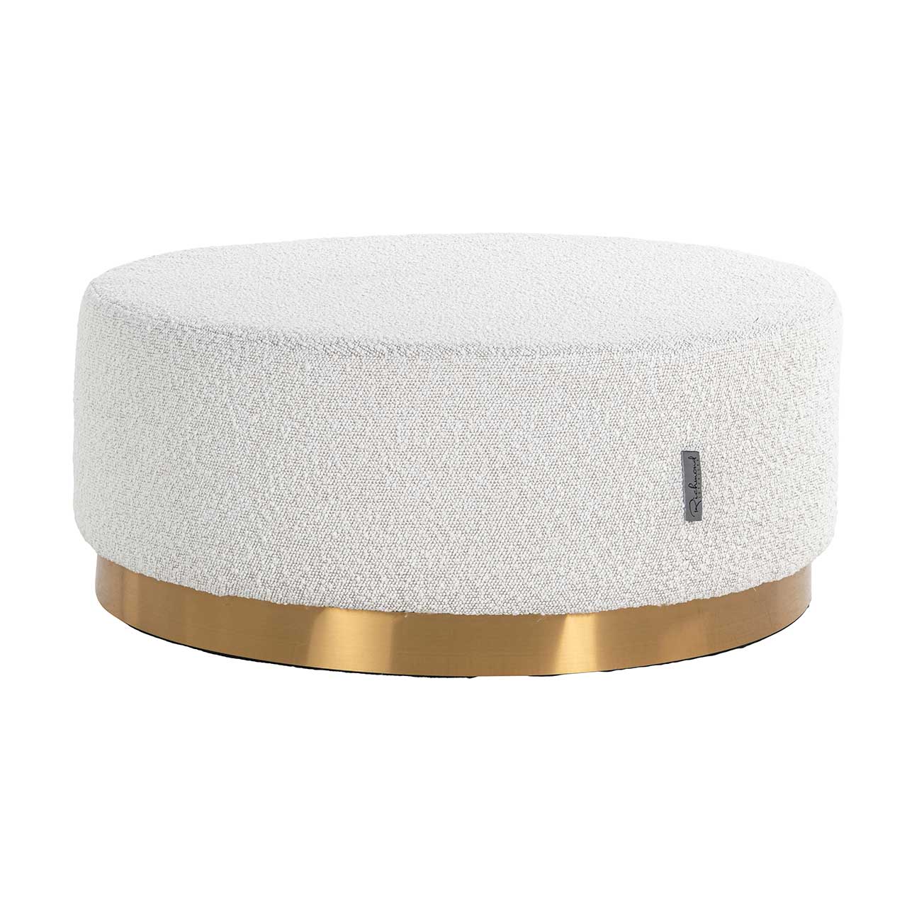 Fußhocker Emmy (weiß) L
