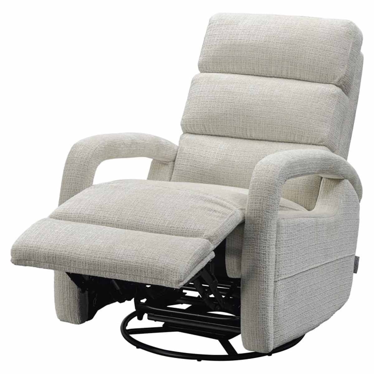 Relaxsessel Denvi beige chenille (Niagara 902 beige) Das Bild zeigt den Relaxsessel Denvi (Niagara 902 beige) schräg von vorne.