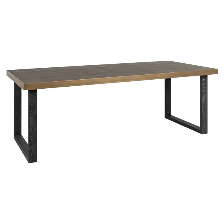 Bloomville | Esstisch (schwarz/gold) Bloomville | Esstisch (schwarz/gold)