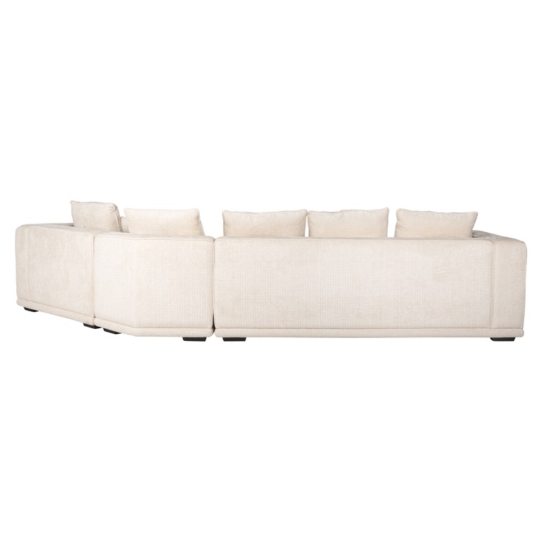 Lusso | Sofa 4-Sitzer aus Chenille (beige) Lusso | Sofa 4-Sitzer aus Chenille (beige)
