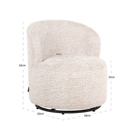 Drehstuhl Kinder Jackie (Be Lovely 11 Cream) Drehstuhl Kinder Jackie (Be Lovely 11 Cream)