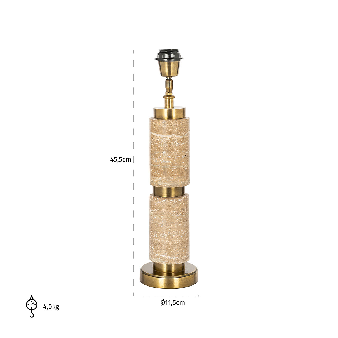 Tischlampe Lis (gold)