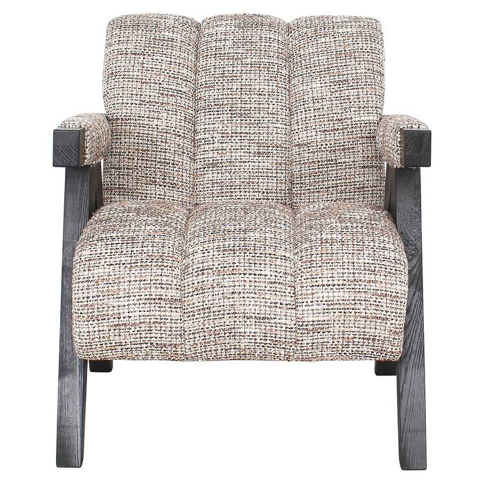 Das Bild zeigt den Sessel Clover (Be Trendy 01 Nature) von vorne.