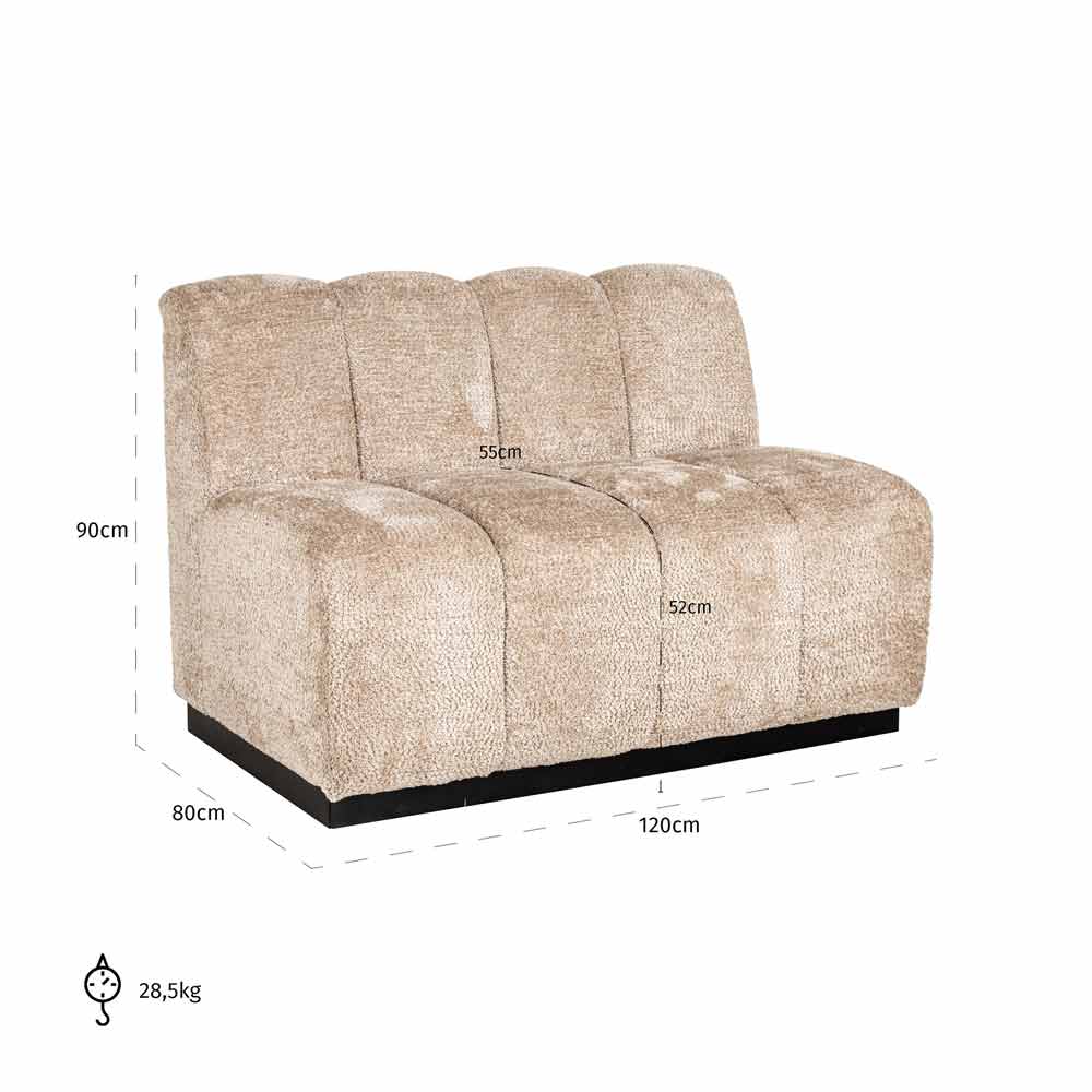 Sitzbank Hillpark (beige)