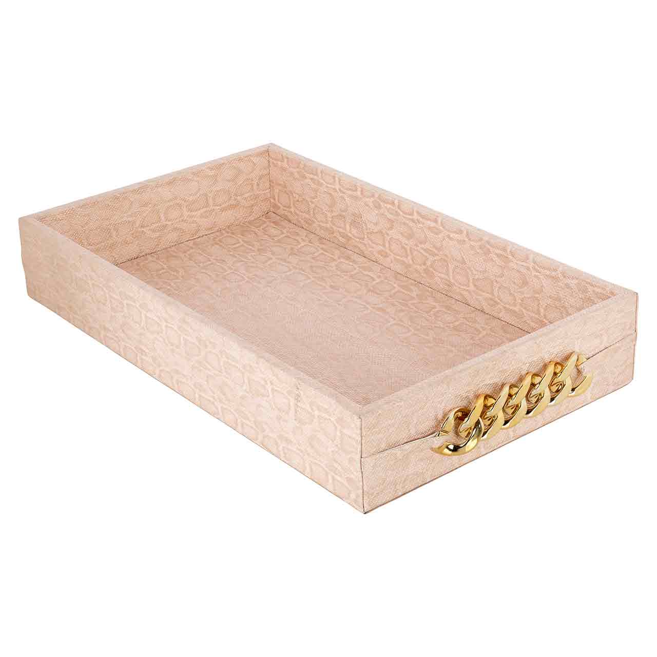 Richmond Decoration | Deko-Objekt Tablett Rowen (pink)