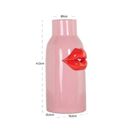 Vase Blythe groß (Rosa)