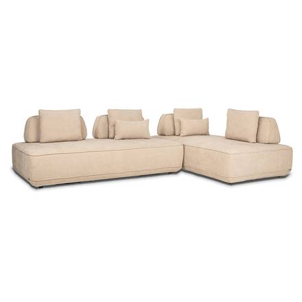 Sofa Tudor mit abnehmbarer Rückenlehne (sand olympus) Sofa Tudor mit abnehmbarer Rückenlehne (sand olympus)