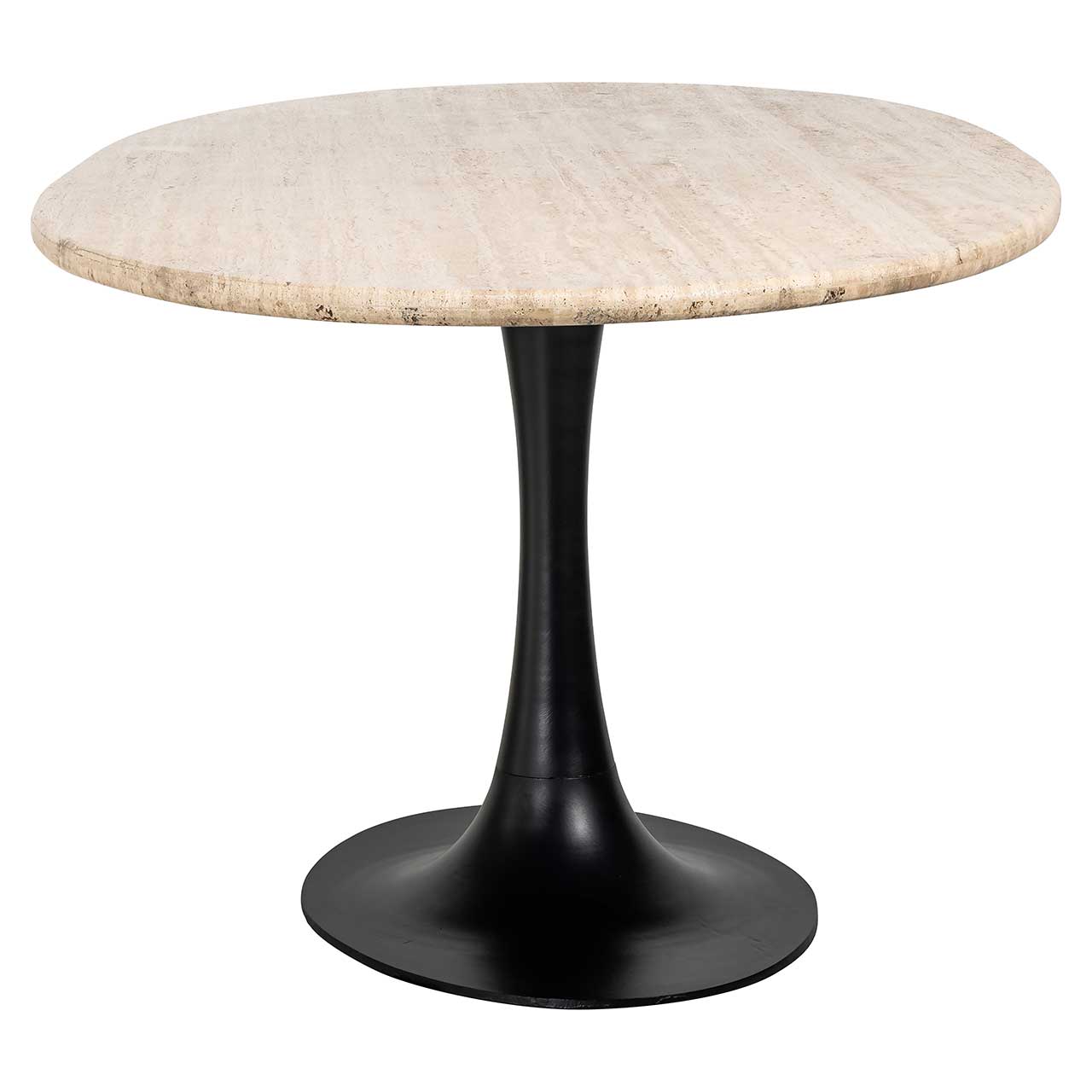 Hampton | Esstisch oval (schwarz)