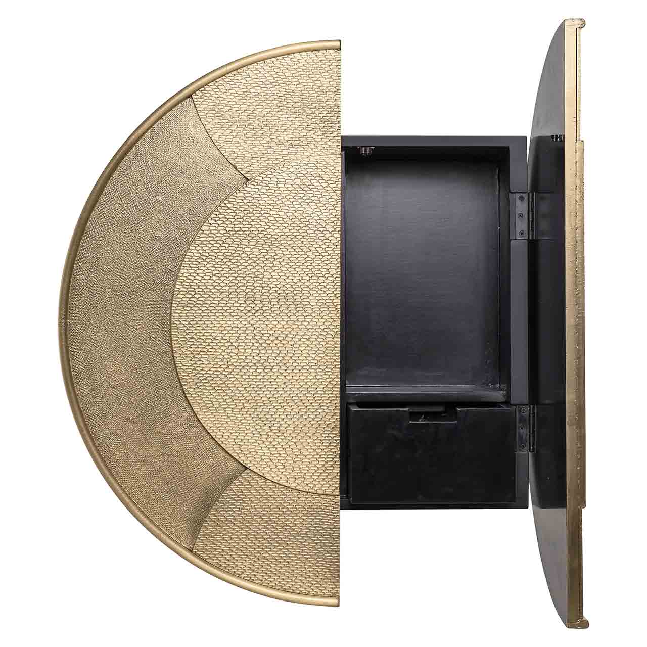 Wandschrank Bowie (gold/schwarz) Wandschrank Bowie (gold/schwarz)