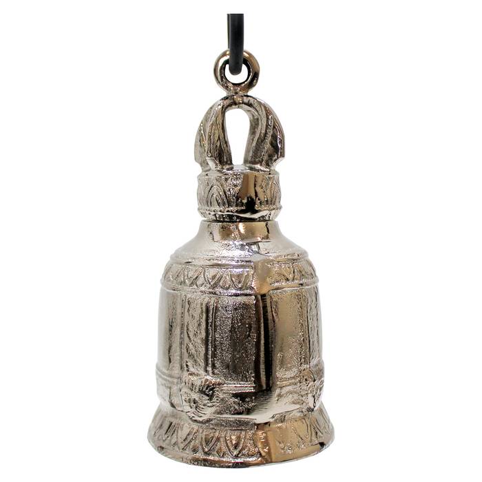 Eine Glocke mit glänzender Oberfläche und elegantem Design, die klassisches Handwerk und moderne Ästhetik verbindet.