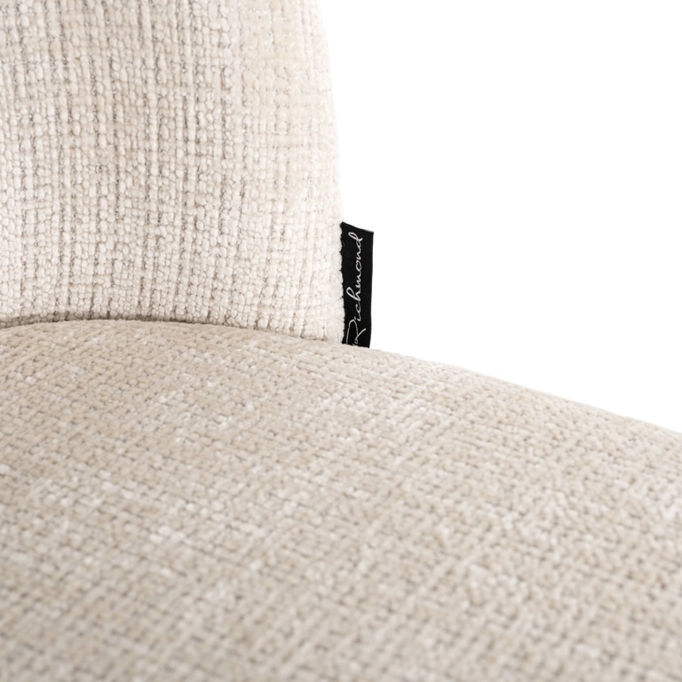 Stuhl Elvi aus Chenille (beige) Stuhl Elvi aus Chenille (beige)