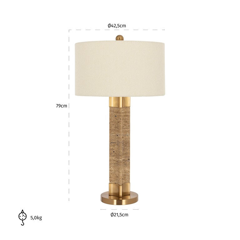 Tischlampe Aaliyah (gold)