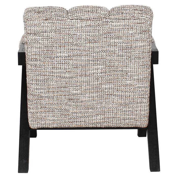 Das Bild zeigt den Sessel Clover (Be Trendy 01 Nature) von hinten.
