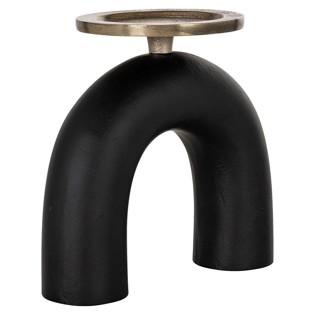 Richmond Decoration | Kerzenhalter Livi (schwarz/gold) S